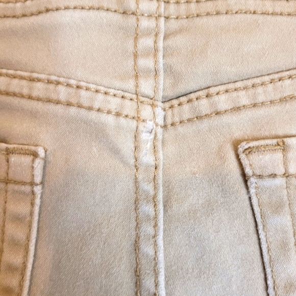 WonderNation Elastic Waist Stretch Jeggings Khaki Kid Girls Sz L 10-12 PLUS FUC - Picture 14 of 16